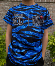 Load image into Gallery viewer, Kids s/s Tiger Camo Jerseys
