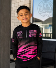 Load image into Gallery viewer, Kids L/s Tiger Camo Jerseys
