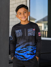 Load image into Gallery viewer, Kids L/s Tiger Camo Jerseys
