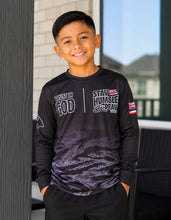 Load image into Gallery viewer, Kids L/s Tiger Camo Jerseys
