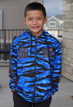 Load image into Gallery viewer, Kids tiger camo windbreakers
