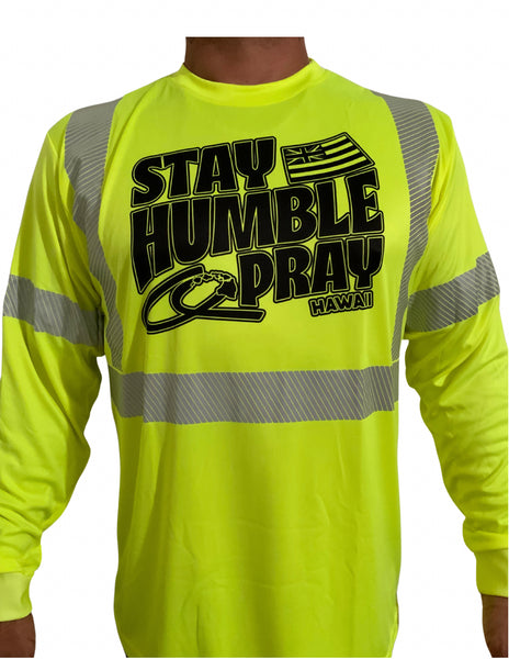 NEW HI VIZ Safety L/S Jersey