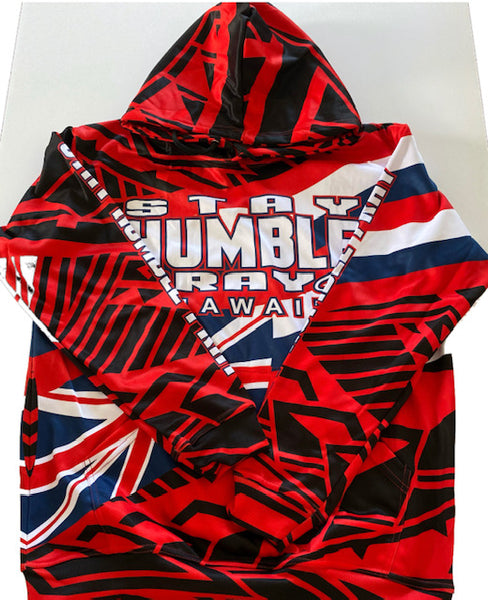Sublimated Flag Pullover Hoodies