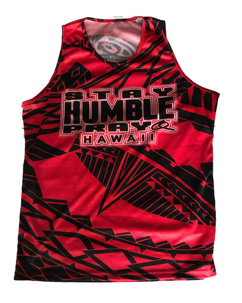 Adult Sublimated Poly Men Tanks